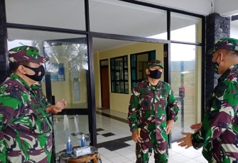 Pangkogabwilhan 1 Tinjau Kesiapan Mako Kogabwilhan 1 di Tanjungpinang