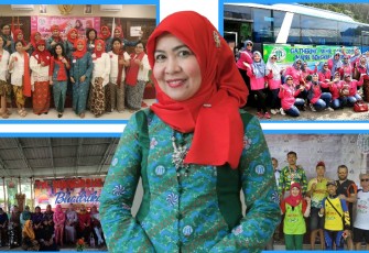 Elly Zuliani Herawat SE MM atau Wa Inut Saleh 
