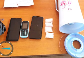 Barang Bukti diduga sabu saat diamankan
