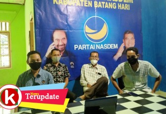 Rapat Virtual DPD NasDem Batang Hari 