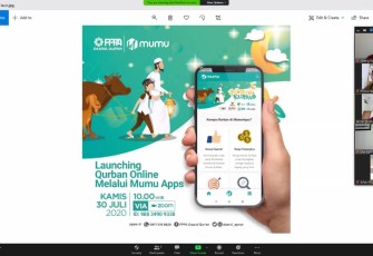 Qurban di PPPA Daarul Qur'an Kini Bisa Melalui Mumu Apps
