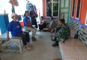 Pererat Silaturahmi, Satgas TMMD Kodim 0605/Subang Terus Gelar Komsos Kepada Warga