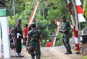 Kesiapsiagaan Diperlukan dalam Menjalankan Tugas Pengamanan di TMMD 108 Kodim Tulungagung