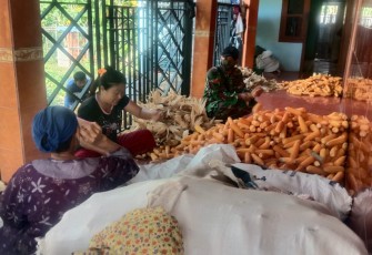 Kehadiran Satgas TMMD di Desa Ngepoh
