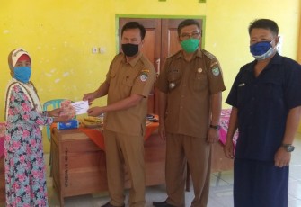 Pemdes Jenggalu Realisasikan BLT DD Tahap ke 2 dengan Protokoler Kesehatan