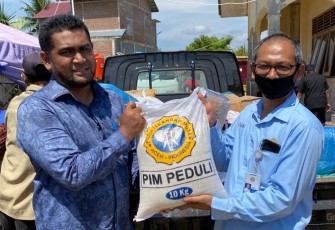 PIM Salurkan Bantuan Peduli Rohingya