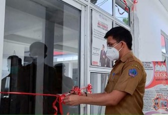 Dirut RSUD Manembo-nembo Bitung Resmikan Gedung Laboratorium SWAB PCR