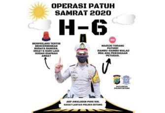 Satlantas Polres Bitung Enam Hari Lagi Akan Gelar Operasi Patuh Samrat 2020