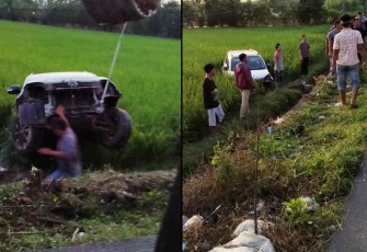 Pasca evakuasi kendaraan