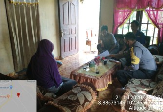 Polsek Sukaraja Polda Bengkulu Damaikan Dugaan KDRT