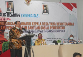 Publik Hearing Penyaluran Bantuan untuk Dampak Covid-19
