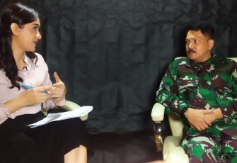 Koordinator Operasional RS Wisma Atlet Jakarta Kolonel Ckm. Dr Stefanus Donny (kanan)