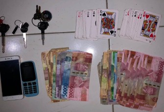 Barang Bukti saat diamankan