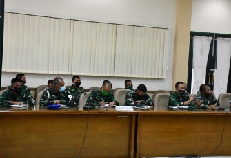 Satgas Penegakan Disiplin Rapat Koordinasi Apel Gelar Pasukan