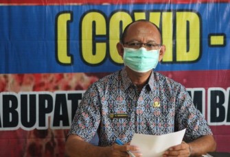 Juru bicara tim GTPP Covid-19 Kabupaten Seram Bagian Barat H. Mandaku
