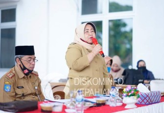Wakil Bupati Kepahiang Netty Herawati Berikan Arahan 