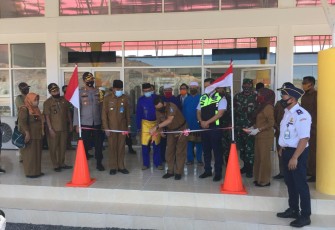 Kapolres Bintan Hadiri Peresmian Bandara Tambelan