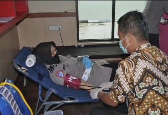 Donor Darah Polwan Bengkulu