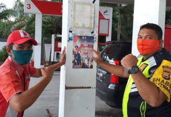 Polres Mukomuko Ajak Warga Berhenti Aktivitas Hari Selama 3 Menit
