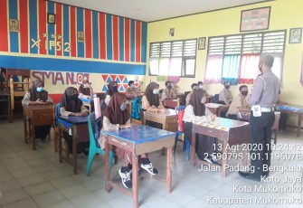 Sat Lantas Polres Mukomuko Sosialisasi Pelopor Keselamatan Berlalu Lintas dan AKB