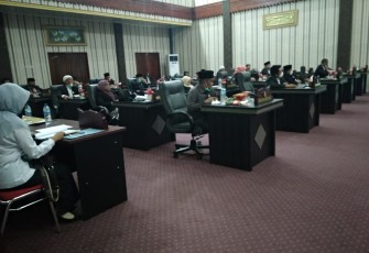 Paripurna DPRK Aceh Singkil.