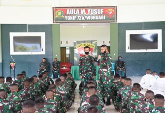 Kasdam XIV/Hsn Ingatkan Prajurit