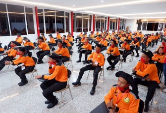 Tim Gerak Cepat Baguna PDIP Jatim Ikuti Diklatsar