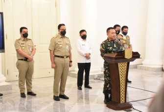 TNI Siap Bantu Polri dan Pemerintah Daerah Dalam Mendukung Program PSBB