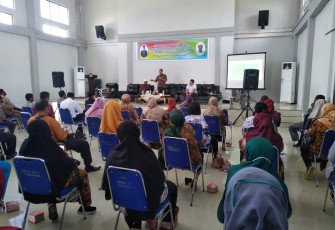 Disdikbud Kabupaten Aceh Singkil saat menggelar sosialisasi Juknis dana BOS Afirmasi dan Kinerja kepada puluhan Kepala Sekolah.