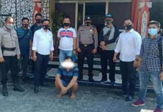 Pelaku Curat Ditangkap Anggota Polsek Kayu Agung di Rumahnya