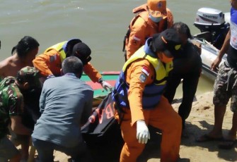 Korban Tenggelam Saat Ditemukan Tim Gabungan Basarnas