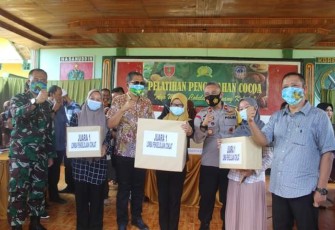 Peringati Hari Sumpah Pemuda Kodim 1412/Kolaka Gelar Kegiatan Lomba Mengolah Cokelat Menjadi Makanan dan Minuman