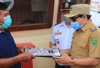 Serah Terima Kapal Pelra Kemenhub