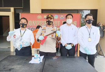 Polres Bengkulu Release Tiga Tersangka Dari Kejahatan Sajam Hingga ITE 