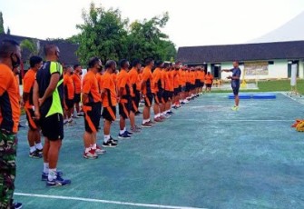 Dandim 1310/Bitung Pimpin Samapta Periodik II Tahun 2020 Bagi Prajurit dan PNS