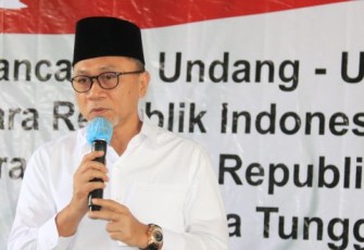 Wakil Ketua MPR RI DR (HC) Zulkifli Hasan SE MM