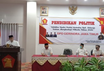 Gerindra Jatim Rapatkan Barisan Pemenangan BHS di Pilkada 2020
