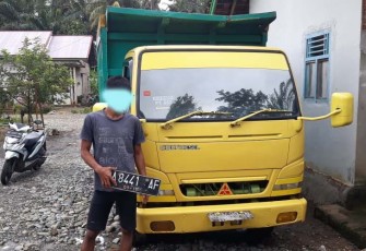 Pelaku Diamankan dan Barang Bukti 
