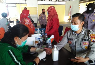 Amankan Pilgub 2020 Polres Bengkulu Tengah Kerahkan 145 Personil