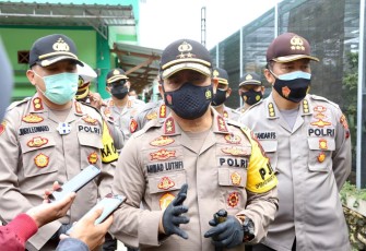 Kapolda Jateng laksanakan Asistensi Pengamanan Pilkada serentak se-Jawa Tengah di wilayah hukum Polres Grobogan. Rabu (9/12/2020).