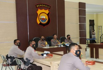 Polda Bengkulu Lakukan Lat Pra Operasi Lilin Nala 2020