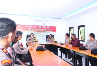 Wakapolda Bengkulu Brigjen Pol Drs Hari Prasodjo MH Imbau Personil Polres Benteng Jaga Kesehatan