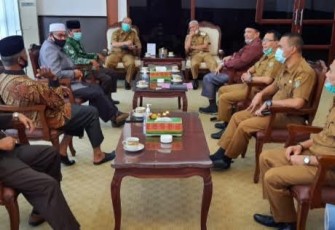 Bupati Asahan Memimpin Langsung Audensi Ormas Islam