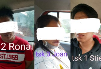 Para Terduga Pelaku Diamankan  