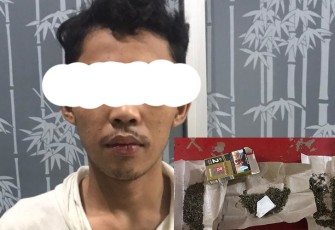 Terduga Pelaku dan Barang Bukti  
