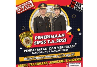 Penerimaan Perwira Polisi Sumber Sarjana Resmi Dibuka