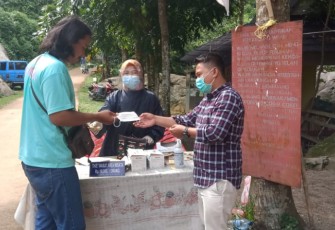 Wisatawan di Purwakarta Wajib Memeriksakan Diri Terlebih Dahulu Sebelum Memasuki Area Wisata. Foto : Klikwarta