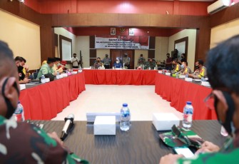 Rapat Koordinasi Pendistribusian Vaksin Covid-19 di Rupatama Antan Seludang 