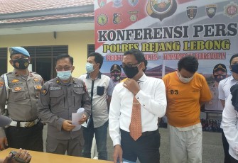 Polres Rejang Lebong Melaksanakan Konferensi Pers 