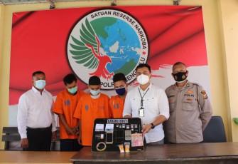 Tiga Terduga Pelaku Diamankan 